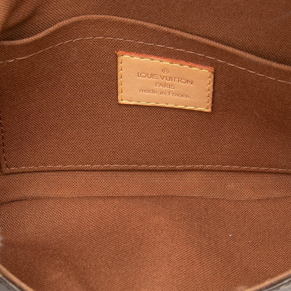 LOUIS VUITTON Brown Monogram Leather Pochette Fanny Pack - Picture 4 of 6